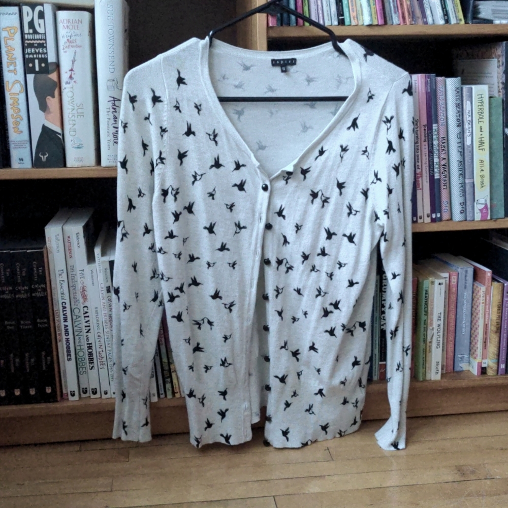 Cozy bird sweater